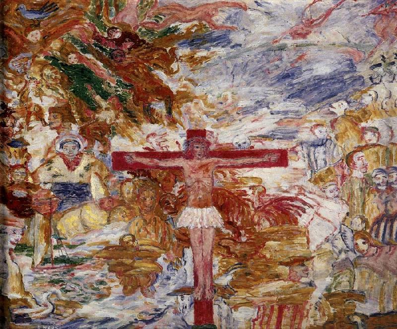 James Ensor Christ in Agony china oil painting image
